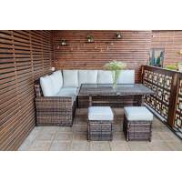 ZORRO коричневый комплект мебели из искусственного ротанга