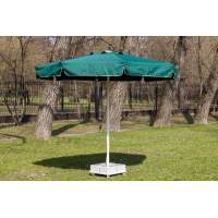 Зонт MISTRAL 300 круглый с воланом (база в комплекте) зеленый