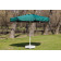 Зонт MISTRAL 300 круглый с воланом (база в комплекте) зеленый