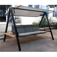 Качели LOAN трехместные из стали