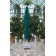 Зонт MISTRAL 300 квадратный с воланом (база в комплекте) зеленый