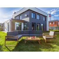 Лаунж-зона BROOKLYN с угловым диваном