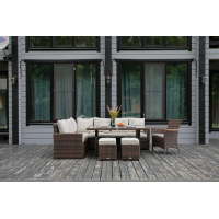 Угловой комплект ZORRO WOOD коричневый