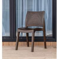 Обеденный стул JULY коричневый