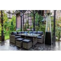 Уличный газовый обогреватель ADAM из металла