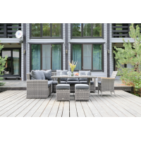 Угловой комплект ZORRO WOOD серый