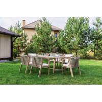 Обеденный комплект MICHELLE из натуральной акации