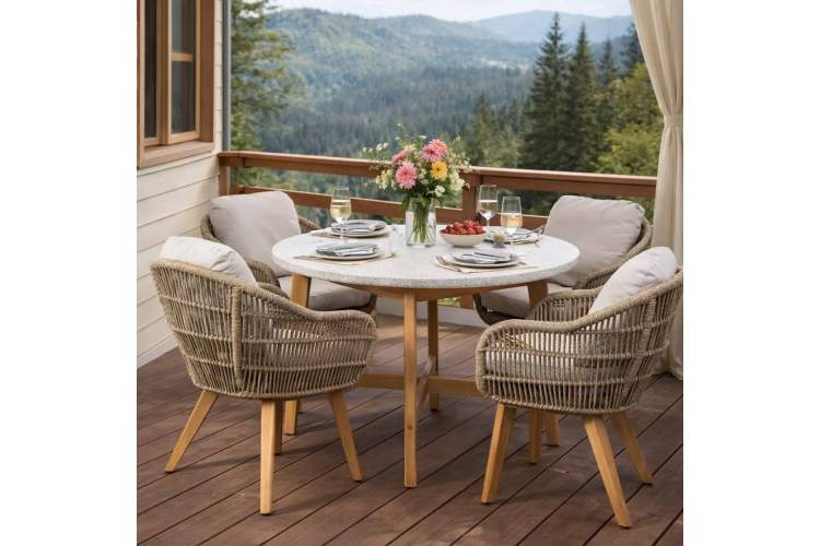 Обеденный комплект ELEONORA на 4 персоны