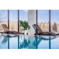 Шезлонги AGATA коричневые без матрасов