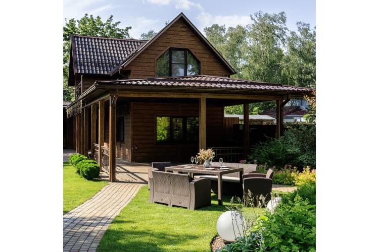 Обеденный комплект GRAND LANA LUX DINING L коричневый-3