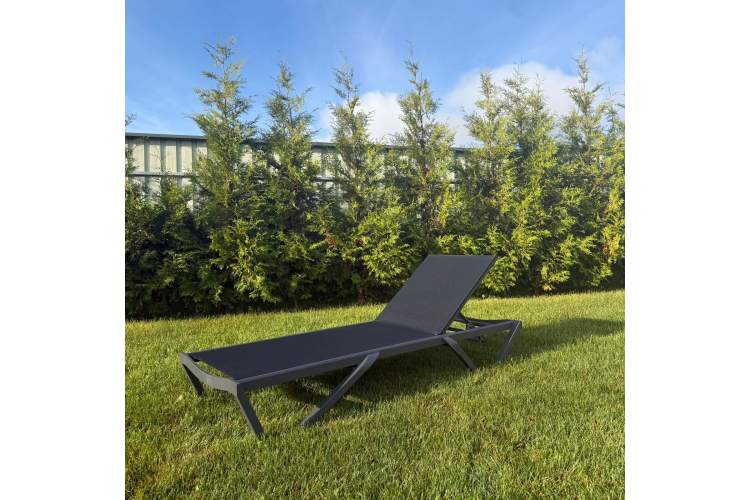 Шезлонг ENZO черный