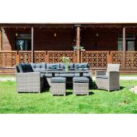 Угловой комплект Genry из искусственного ротанга