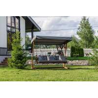 Диван-Качели GRACE трехместные из массива акации