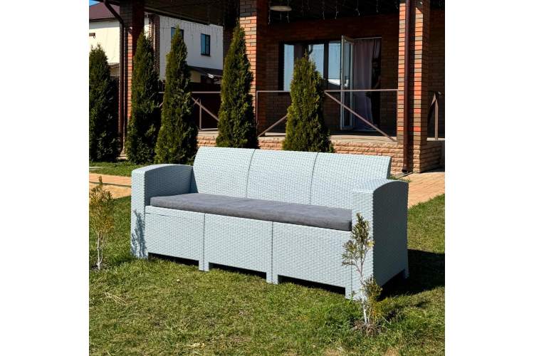 3-х местный диван LANA LUX светло-серый