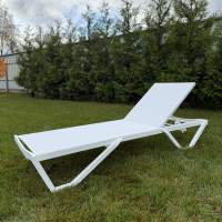 Шезлонг ENZO белый