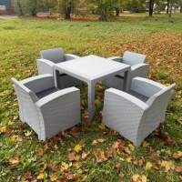 Комплект LANA LUX MINI DINING L светло-серый
