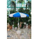 Зонт уличный Breeze 200 с функцией наклона (Синий с белым)