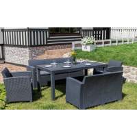 Комплект GRAND LANA DINING L графит