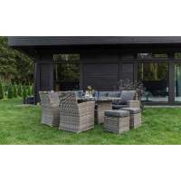 Угловой комплект ZORRO PLUS DOUBLE серого цвета