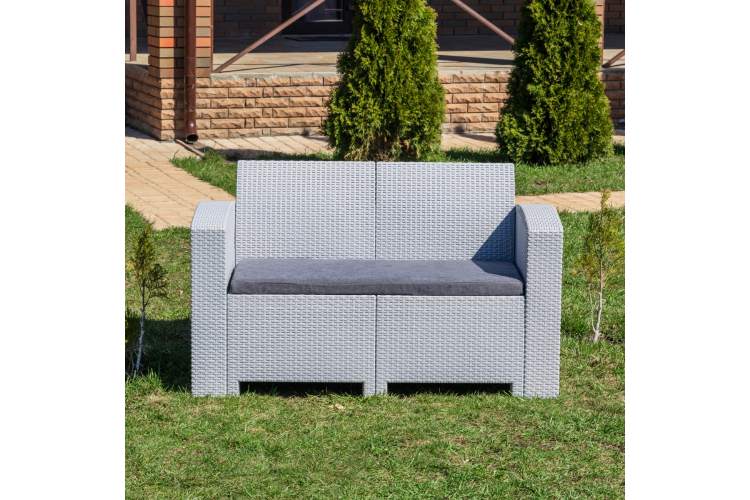 2-х местный диван LANA LUX светло-серый