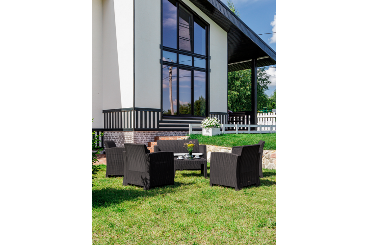 Комплект мебели LANA L коричневый