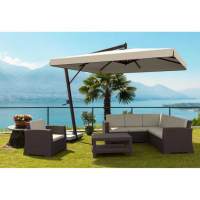 Профeссиональный зонт MAESTRO LUX 300 квадратный (Бежевый)