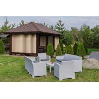 Комплект мебели GRAND LANA XL светло-серый