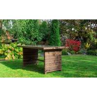 Обеденный стол FIONA в коричневом цвете