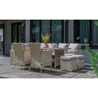 Угловой комплект ZORRO WOOD DOUBLE в бежевом цвете