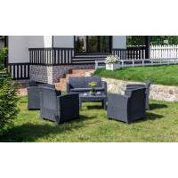 Комплект мебели LANA LUX L коричневый