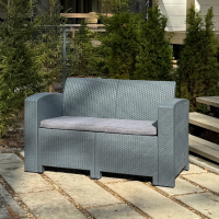 2-х местный диван LANA LUX графитовый