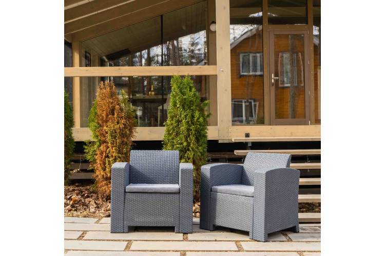 Комплект кресел LANA LUX графит