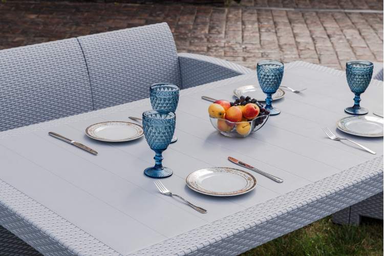 Комплект LANA DINING L светло-серый-6