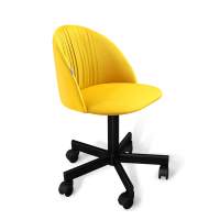 Стул подъемно-поворотный SHT-ST35-1/S120M имперский желтый/черный муар Стул подъемно-поворотный SHT-ST35-1/S120M имперский желтый/черный муар