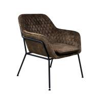 Кресло Sheffilton SHT-AMS2-2 кофейный трюфель/черный муар в гостиную