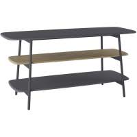 Тумба под ТВ Калифорния Юкон Графит/дуб сонома в гостиную