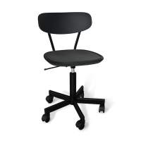 Стул подъемно-поворотный SHT-ST85-2/S121М черный/черный муар