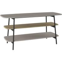 Тумба под ТВ Калифорния Юкон Капучино/дуб сонома в гостиную