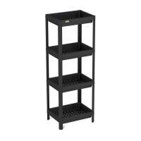 Стеллаж Sheffilton SHT-SS25-4 черный