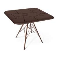 Диван Стол SHT-TU2-1/TT30 83/83 медный мет./коричневый