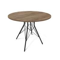 Диван Стол SHT-TU2-1/90 ЛДСП черный муар/дуб галифакс табак