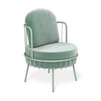 Кресло Sheffilton SHT-AMS123 нежная мята/мятный