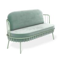 Диван Sheffilton SHT-SF8 нежная мята/мятный
