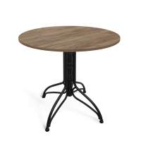 Диван Стол SHT-TU25/90 ЛДСП черный муар/дуб галифакс табак