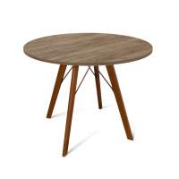 Стол SHT-TU9/90 ЛДСП темный орех/дуб галифакс табак в гостиную