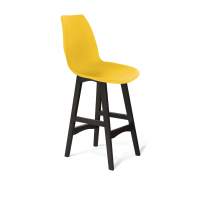 Стул полубарный SHT-ST29/S65-1 желтый/венге
