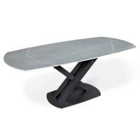 Стол раскладной Sheffilton SHT-T75 серый светлый/черный