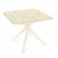 Стол SHT-TU30/TT30 83/83 бежевый/бежевый в гостиную