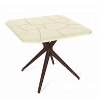 Диван Стол SHT-TU30/TT30 83/83 бежевый/коричневый