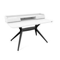 Стол рабочий Sheffilton SHT-TU30-2/TT31 120/65 ЛДСП черный/белый шагрень Стол рабочий Sheffilton SHT-TU30-2/TT31 120/65 ЛДСП черный/белый шагрень